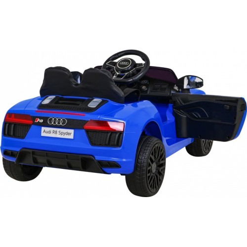 Elektromobilis Audi R8, mėlynas