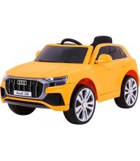 Электромобиль Audi Q8 LIFT, жёлтый