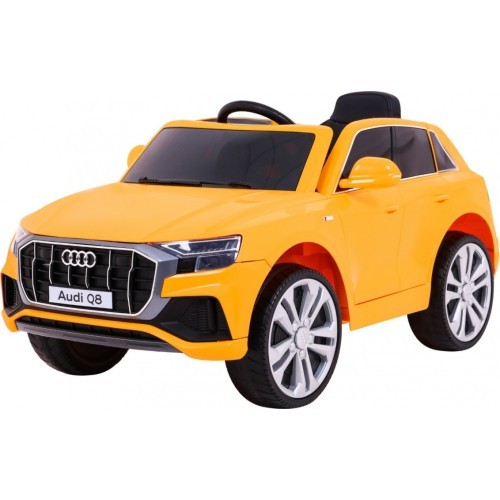 Elektromobilis Audi Q8 LIFT, geltonas
