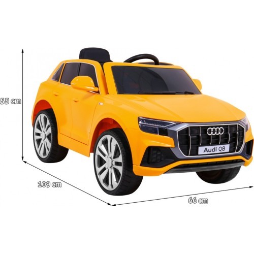 Vehicle Audi Q8 LIFT Yellow