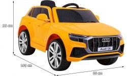 Vehicle Audi Q8 LIFT Yellow