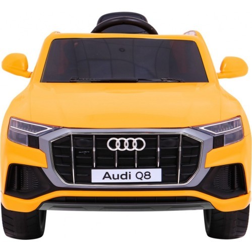 Электромобиль Audi Q8 LIFT, жёлтый