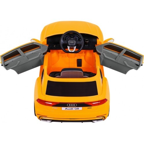 Elektromobilis Audi Q8 LIFT, geltonas
