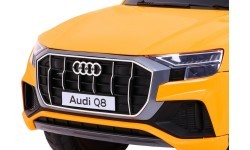 Электромобиль Audi Q8 LIFT, жёлтый