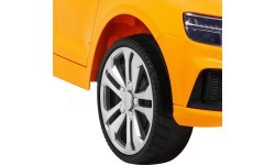 Elektromobilis Audi Q8 LIFT, geltonas