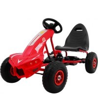 Kartingas Champion, raudonas