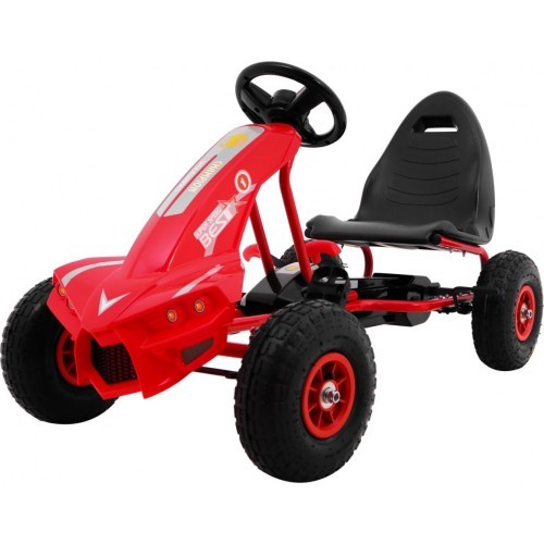 Kartingas Champion, raudonas