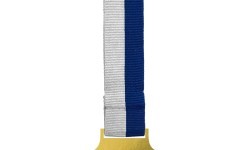 Juostelė be kabliuko V3 Balta/Mėlyna 2cm