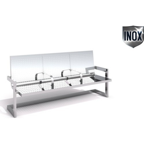 Stainless Steel Bench Inter-Play 12