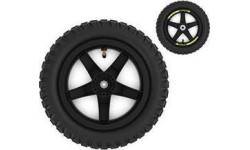 Ratas juodas 12.5x2.25-8 visureigis, sukibimas (Cross)