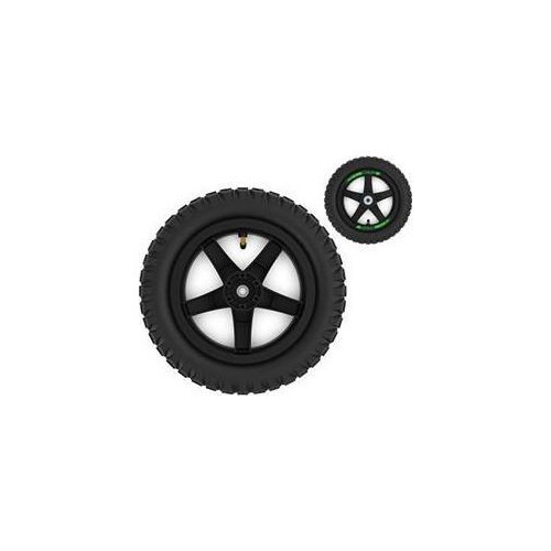 Колесо чёрное 12,5x2,25-8 All Terrain, с протектором (Choppy Neo)