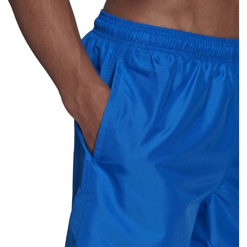 Мужские шорты Adidas Solid CLX SH SL Blue GQ1082