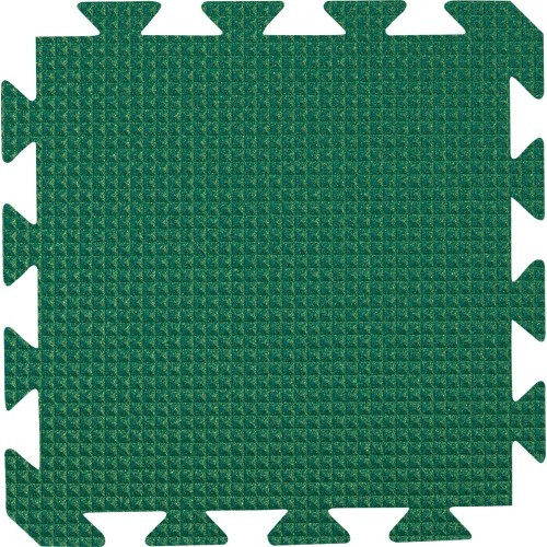 Пенный коврик Yate, 29x29x1,2 см – светло/тёмно-зелёный