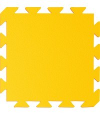 Foam Carpet Yate, 29x29x1,2 cm - Yellow/Orange 