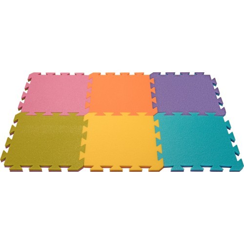 Коврик Yate, 29x29x1,2 см – жёлто-оранжевый