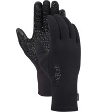 Vyriškos pirštinės Rab Power Stretch Contact Grip Glove - Juoda