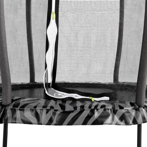 EXIT Tiggy junior trampoline with safety ø140cm - black/grey