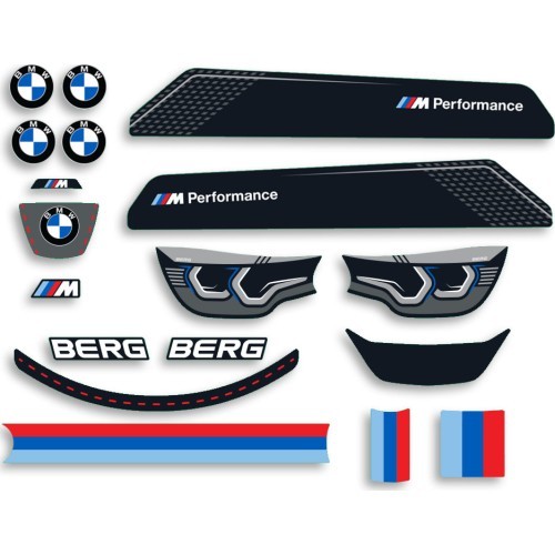 Набор наклеек Reppy BMW