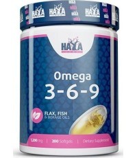 Haya Labs Omega 3-6-9 200 капс. (рыбий жир)