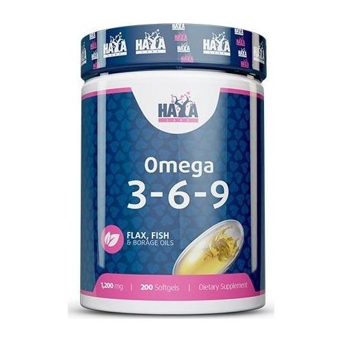 Haya Labs Omega 3-6-9 200 caps (fish oil)