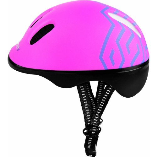 Детский велосипедный шлем Spokey Strapy, розовый, 44-48см