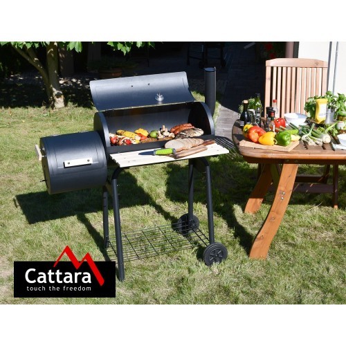 Anglinis grilis su rūkykla Cattara Smokie