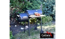 Charcoal Grill with Smokehouse Cattara Smokie