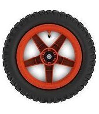 Колесо красное 12.5x2.25-8, вездеходное, тяговое (Fendt)