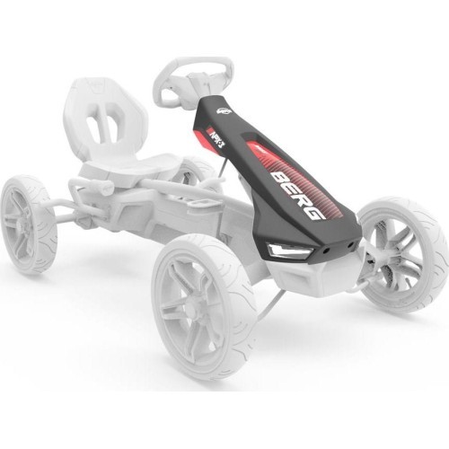 Rally spoileris APX, raudonas, 3 pavaros