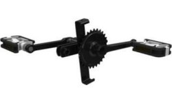 Crank Shaft With Crank Set Berg Gran Tour 140, 28T + pedals