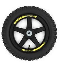 Черное колесо 12.5x2.25-8 вездеходное (Cross)