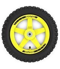 Ratas geltonas 12.5x2.25-8 visureigis (Cross)