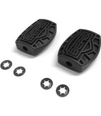 Pedalas Berg Buzzy, juodas, 2 vnt.