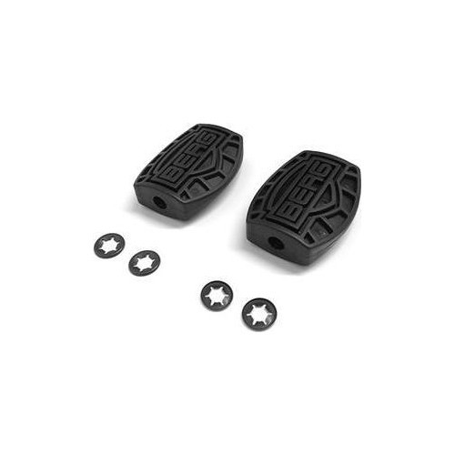 Pedalas Berg Buzzy, juodas, 2 vnt.