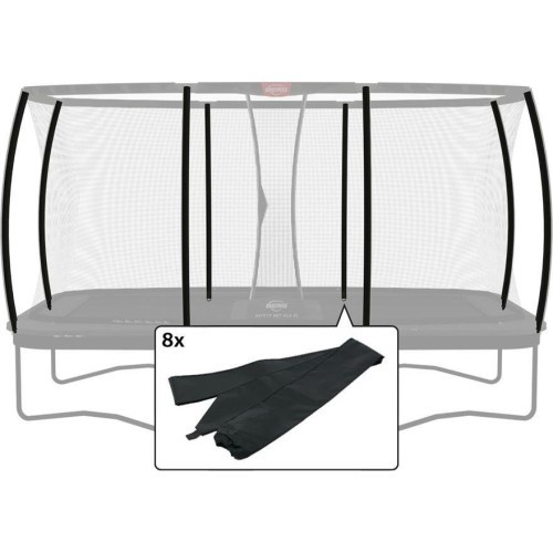 Ultim Safety Net DLX XL apsauginio tinklo stovų movos (8 vnt.)