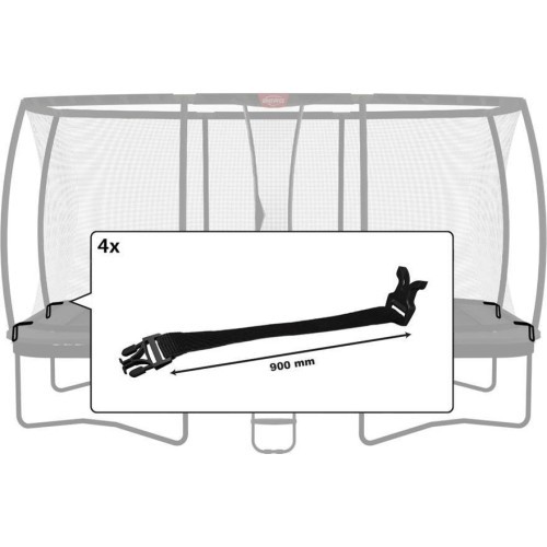 Apsauginio tinklo sagtis Ultim Safety Net DLX XL (900 mm) (4 vnt.)
