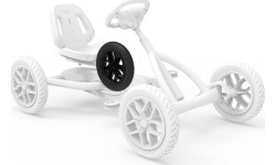Wheel 10-spoke black 12.5x2.25-8 slick, traction