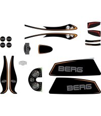 XL Frame - Sticker set Black Edition