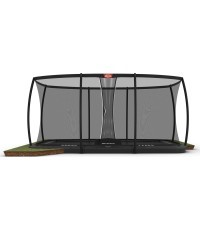 BERG Ultim Elite FlatGround 500 Grey + Safety Net DLX XL