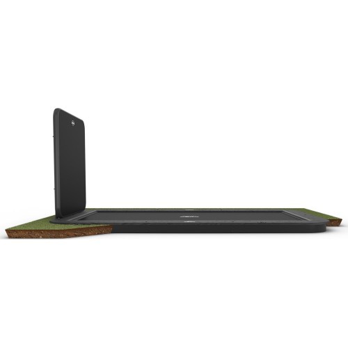Įleidžiamas batutas BERG Sports Ultim Elite FlatGround 500, pilkas + AeroWall