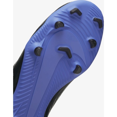 Футбольные бутсы подростковые Nike Jr Phantom GX Club FG/MG Black Blue DD9564 040