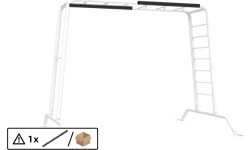 PlayBase - Frame L Topbar weld Female-Female