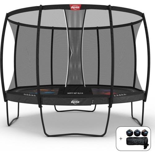 BERG Elite Regular 430 серый Levels + защитная сетка DLX XL