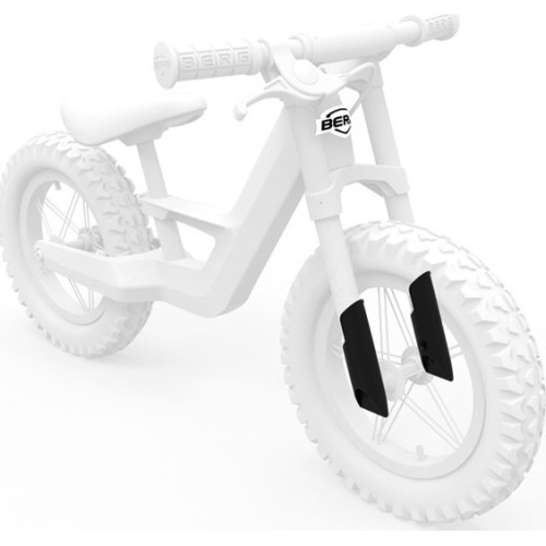 BERG Biky - logotipas ir movos Cross White