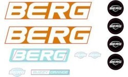 Buzzy - Sticker set Orange