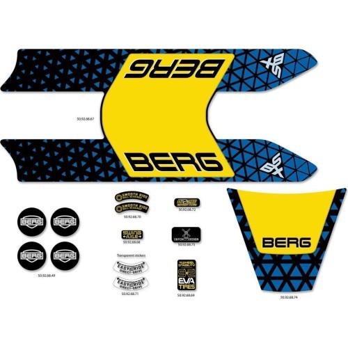 Buzzy набор наклеек BSX