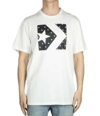 Converse Marškinėliai Star Fill Chevron Tee White 10005885 102