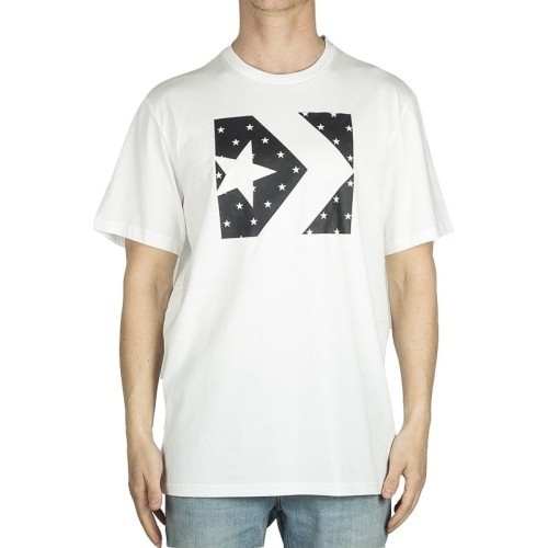 Converse Star Fill Chevron Tee White 10005885 102