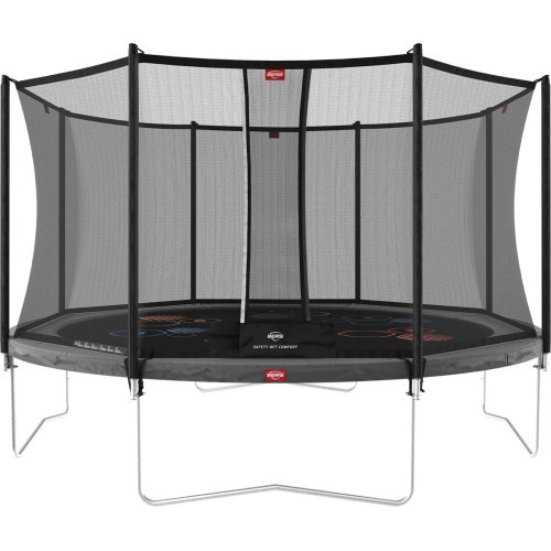 Trampoline Set BERG Favorit Regular 430 Grey Levels + Safety Net Comfort