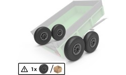 Wheel grey 300x4 needle bearing